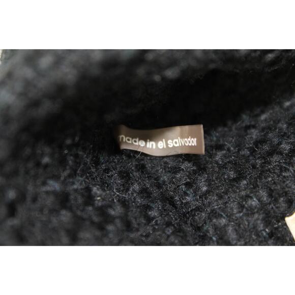 Kenneth Cole New York Black Wool Blend Long Coat Size 6 - Picture 6 of 10